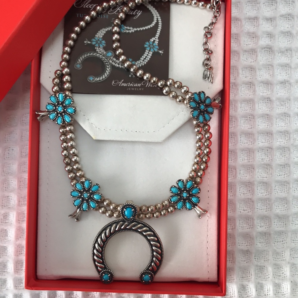 American West Squash Blossom Necklace